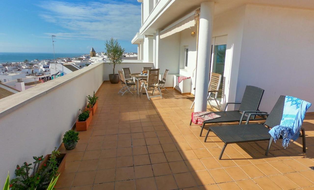 Terraza Trafalgar Apartamento Tipo Penthouse Con Enorme Terraza Y Vistas Al Mar Conil De La Frontera Exteriér fotografie